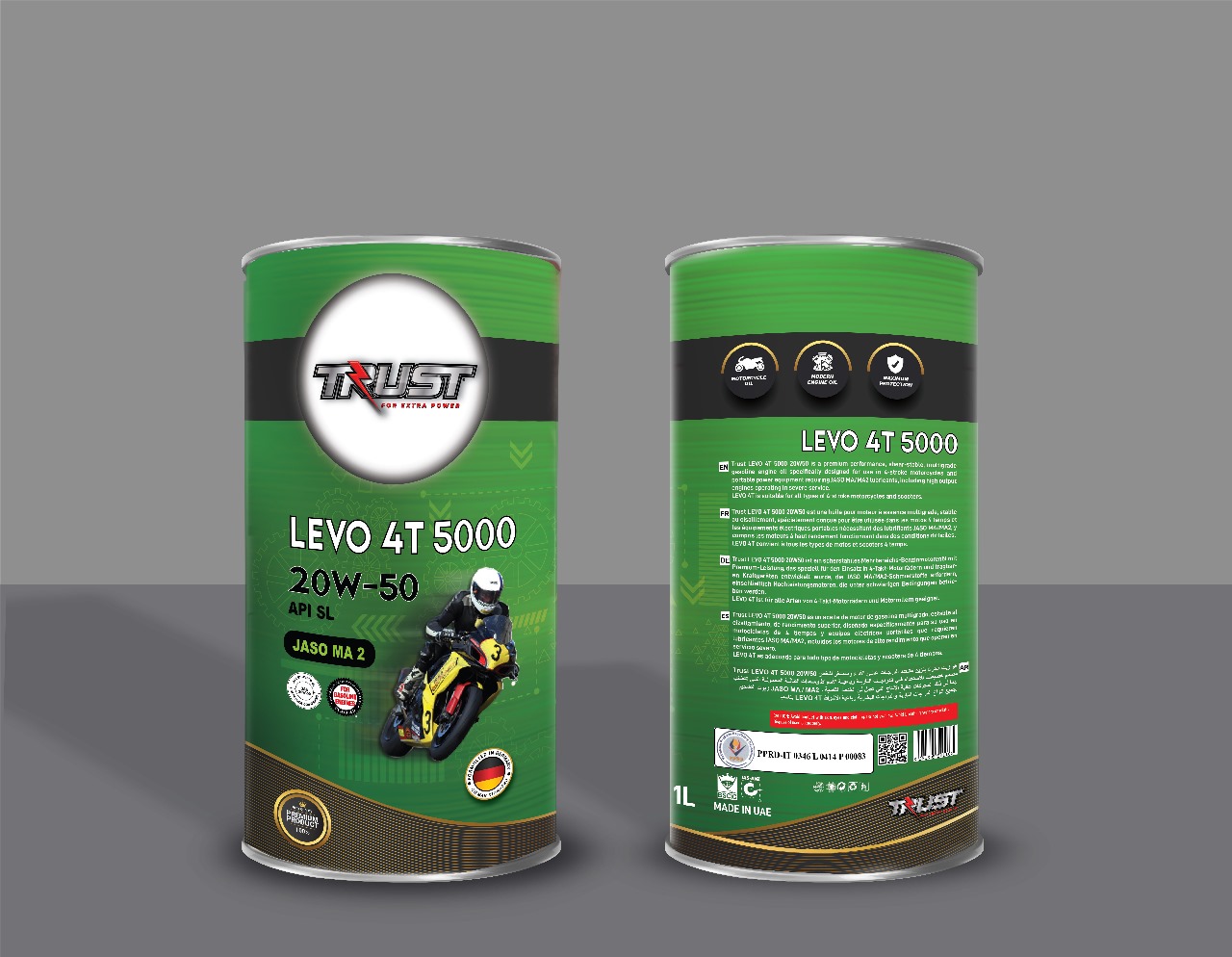 TRUST LEVO 4T 5000 20W50 API SL